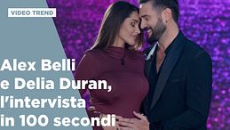 Alex Belli e Delia Duran, l'intervista in 100 secondi