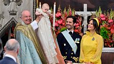 Carl Philip e Sofia di Svezia, il battesimo della principessina Ines