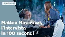 Matteo Materazzi, l'intervista in 100 secondi