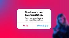 Finalmente una buona notifica