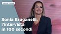 Sonia Bruganelli, l'intervista in 100 secondi