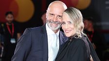 Heather Parisi, il red carpet a Venezia con il marito Umberto Maria