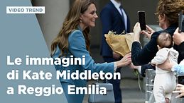 Le immagini di Kate Middleton a Reggio Emilia