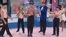 Gianluca Vialli con Aldo, Giovanni e Giacomo