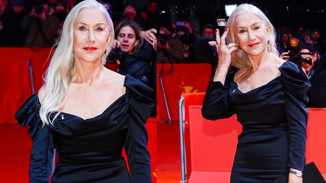 Helen Mirren ancora icona di age positivity: 