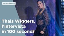 Thais Wiggers, l'intervista in 100 secondi