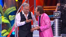 Alessandro Cecchi Paone e Giucas Casella a Ciao Darwin 