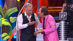 Alessandro Cecchi Paone e Giucas Casella a Ciao Darwin 