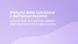 Disturbi della nutrizione e dell’alimentazione
