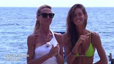Nathlay Caldonazzo ed Helena Prestes contro il gruppo
