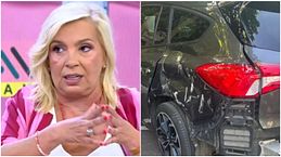 Destrozan el coche de Carmen Borrego y se dan a la fuga: “Es algo muy grave”