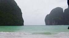 Maya Bay, en las islas Phi Phi: el escenario de una película del actor Leonardo Di Caprio