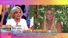 El tenso cara a cara entre Terelu Campos y Makoke al asegurar que tiene información de la casa de Málaga