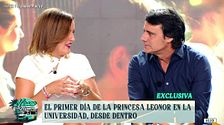 Leticia Requejo comparte los detalles del primer día de la princesa Leonor en la universidad