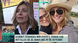 Sandra Barneda comparte los detalles de su boda con Pascalle Paerel
