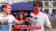 Tenso debate entre Nacho Abad y los acampados de Sol en ‘En boca de todos’