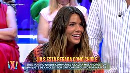 Juls Janeiro responde a Laura Matamoros tras criticar su forma de masticar chicle