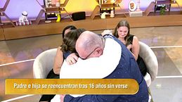 Así fue el reencuentro de Zaira con su padre tras 16 años sin verse: “Tienes a gente que te quiere”
