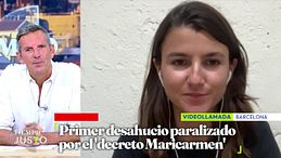 Maca, primer desahucio paralizado por el decreto Maricarmen: "Suspender un desahucio es solo el primer paso"