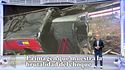 La imagen de los trenes siniestrados: "Ilustra la violencia del accidente"