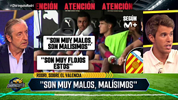 Álex Silvestre explota en El Chiringuito tras las palabras de Rodri Hernández contra el Valencia: "Me ha decepcionado"