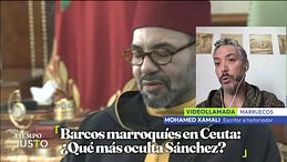 Mohamed Xamali, escritor e historiador marroquí, sobre la presencia de barcos en España el día del asalto masivo a Ceuta: "Las patrullas de ambos países cruzan a aguas del otro con frecuencia"