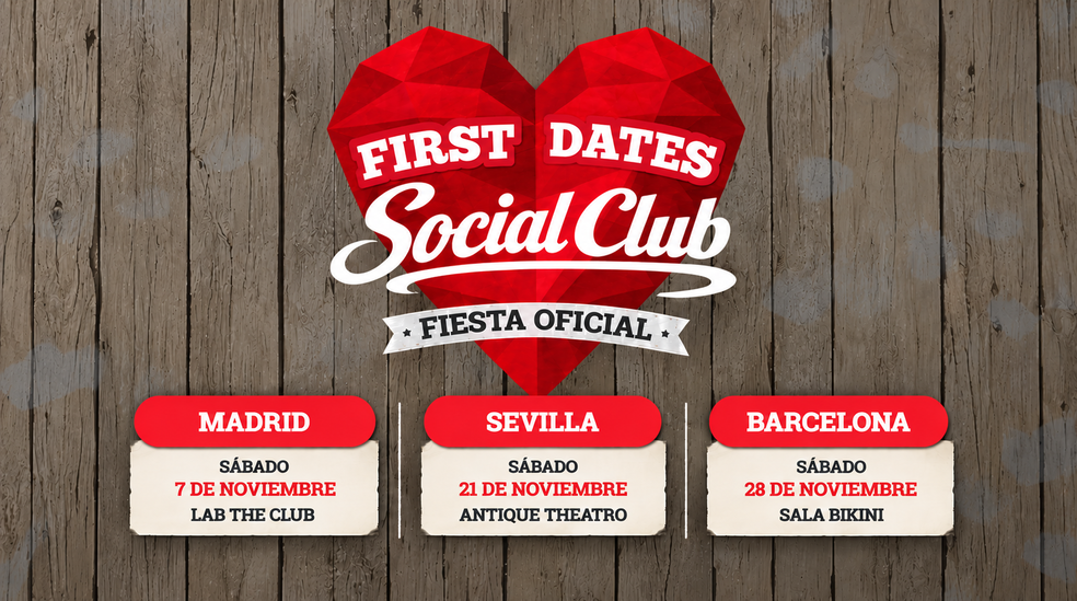 First Dates Social Club, la Fiesta Oficial de 'First Dates' llega en ...