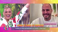 Curro, pareja de María Jesús Ruiz, le pide matrimonio por segunda vez en 'De Lunes a Viernes': "No tuviste la boda que soñaste"