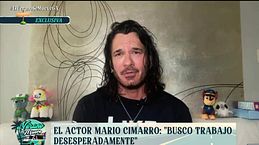 Exclusiva | Mario Cimarro, actor de 'Pasión de Gavilanes', se sincera sobre el complicado momento que está atravesando
