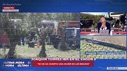 El duro testimonio Joaquín Torres, víctima de uno de los trenes accidentados: "Se me ha muerto una mujer en los brazos"