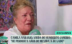 La entrevista más dura de Camila Naranjo, viuda de Humberto Janeiro: "He perdido nueve años de mi vida a su lado"