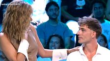 Sandra Barneda consuela a Nacho tras ver las imágenes de Náyades y Andrea: "Sigues teniendo la voz aquí"
