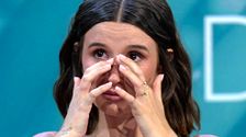 Las lágrimas de Sandra en plató tras la confesión de Juanpi: “Estamos intentando algo que a lo mejor no se puede”
