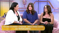 Jesica conoce a su supuesta hermana y acepta hacerse una prueba de ADN tras descubrir que su padre falleció
