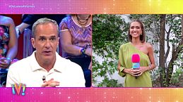 La primera misión de Maica Benedicto como reportera: su cobertura de la boda de Patricia Pardo