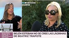 Adriana Dorronsoro revela cómo se ha tomado Belén Esteban las palabras de Beatriz Trapote