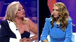 Beatriz Trapote y Belén Esteban, cara a cara, en el plató de '¡De viernes!': "Me parece tan feo que digas eso siendo mujer"