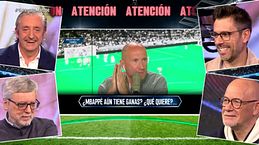Un programa francés reta a El Chiringuito a un debate sobre Mbappé y la reacción de Pedrerol es impagable