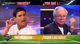 Josep Pedrerol reacciona a los pitos del Bernabéu tras la victoria contra el Inter