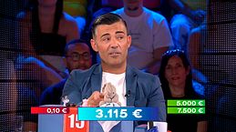 Bienve se planta con 3.115 euros en ‘¡Allá tú!’ convencido de tener 10 céntimos en su caja