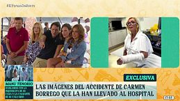 Carmen Borrego, hospitalizada tras sufrir un aparatoso accidente: “Se ha roto algo”