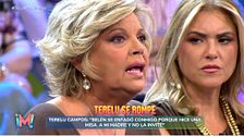 Terelu Campos habla de su conflicto con Belén Esteban y lanza una pregunta: "¿Por eso me tiene que 'llevar por delante'?"