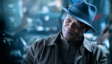 Con Maggie Q e Samuel L. Jackson