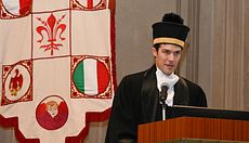 Roberto Bolle riceve la laurea honoris causa