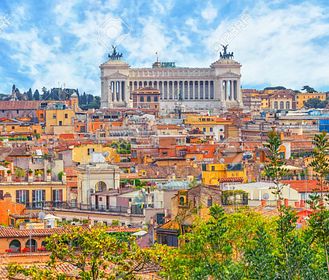 Roma: uno sguardo dal cielo