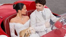 Charles Leclerc e Alexandra Saint Mleux si sono sposati