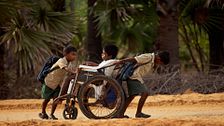 Camino a la escuela