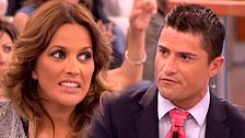 Marta López y Alfonso Merlos: su primera vez juntos en un plató fue hace seis años