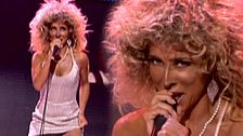 'Cardada' y bronceada: el día que María Patiño fue Tina Turner en 'Sálvame'
