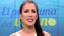 Patricia Pardo se estrenó como presentadora hace siete años